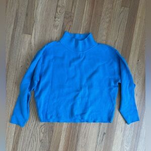 Anthropologie Mave Turtleneck Sweater - blue XS